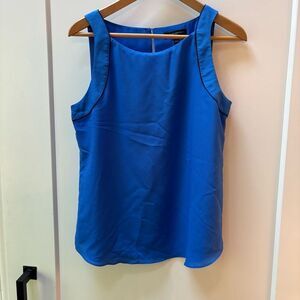 Banana Republic Royal Blue Sleeveless Blouse – Size M